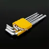 allen hex wrench set hand tools 9pcs flat ball head hexagonal spanner combo torx wrench chrome vanadium alloy steel