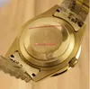 OP Luxury Christmas Gifts Men039S Watches Big Diamond Watch 18K Gold Gold Stainless Strap Machinery 4582701011