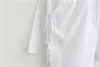 الرجعية النمط الصيني القنب القطن الرجال الأبيض تحسين هان يناسب الرجال اليومية ملابس طويلة الأكمام النمط الإبداعي الكتان سترة + بانت