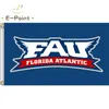 NCAA Florida Atlantic Owls flagga 3 * 5ft (90cm * 150cm) Polyester flagga banner dekoration flygande hem trädgård flagga festliga gåvor