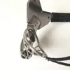 tainless Steel Male Belt Large Scrotum Groove Cock Penis Cage BDSM Sex Toys For Men Device Lock1693785