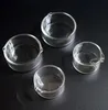 Smoking Pipe Glass Oil Ring wax Ashtray Dish OD 38mm 50mm Dabber Dishs for Mini Nectar Collector Kit Dab Straw bowl