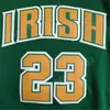 Irish St. Vincent Mary Jerseys Men Basketball High School LeBron James Jerseys 23 Mężczyźni Zielone białe wyjazd sport