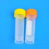 Groothandel 5 ml plastic bevroren reageerbuizen injectieflacon lege schroef afdichting cap verpakking container met siliconen pakking