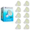 GU10 MR16 E27 29 SMD5050 LED 7W CBULB 220V Gloeilamp Lamp 600-650LM aluminium warm wit