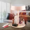 Specchio per il trucco Illuminato Lampada LED Vanity Travel Portatile Cordless Ricaricabile Alimentato a batteria Touch screen a luce naturale rotonda Luce a 7 colori