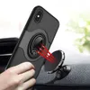 Телефон Case для iPhone X Case Kickstand палец кольцо магнитные держатели для iPhone 8 7 6 Case ТПУ PC ультра тонкий задняя крышка