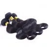 Malaysian Body Wave 2 Bundles With 4X4 Lace Closure 3 Pieces/lot Hair Extensions Body Wave Wavy 8-28inch From Yiruhair