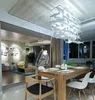 Customizável Bencher Moda Simples Criativo Lâmpadas Cerâmicas Sala de Jantar Lustre Decoração Lighting Decoração Peixes Luzes Lâmpadas