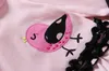 유아 아기 여자 옷 아이 소녀 귀여운 버디 티셔츠 탑 바지 바지 바지 의류 세트 의류 0-24momths