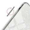 Caso de vidro temperado de mármore para iphone 13 pro13 12 xs 7 8 mais xr x max soft tpu quadro capa dura