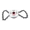 Garden nylon grass Trimmer head w manganese link chain for most all strimmer brush cutter grass clipper string slashing head255K