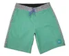 Alta Qualidade Elastano Algodão Bermudas Shorts Mens Board Shorts Beachshorts solto Baixa lazer Shorts Quick Dry Surf Calças swimtrunks Swimwear