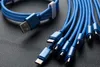 타입 C 케이블 1M 2M 3M 5V 2.4A MFi가에 대한 10PCS 마이크로 USB 케이블 빠른 안드로이드 충전 코드에 대한 데이터 케이블을 충전 인증