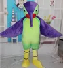 Wysokiej jakości gorący zielony ptak maskotka kostium dla dorosłych do noszenia
