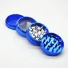 Smoke mill diameter 50MM aluminum alloy four layer cigarette lighter Grinder