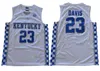 Kentucky Wildcats Jersey College Basketball Devin Booker John Wall Anthony Davis Karl-Anthony Towns DeMarcus Cousins Malik Monk Fox Blue Men