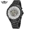 Bardzo popularne męskie zegarki mechaniczne Automatyczne Hollow Sports Watch nie zanika trwałych wysokiej jakości zegarków biznesowych311Q