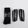 Professionell fotboll Shin Guards Pads Socks Sport Ben Guard Sleeves Kalvskydd Bomull Varm Tjockad Sockings Espinilleras