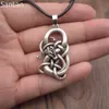 New Norse Dragon Hollow Vikings Pendant Necklace Norse Charm The Ringerike Scandinavian Jewelry SanLan