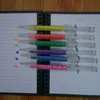 Nouveau 200 pièces/lots stylos surligneurs créatifs marqueurs de conception de seringue stylo Fluorescent papeterie scrapbook fournitures scolaires