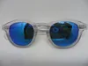 Johnny Dep clear-rim+Rovo-미러 렌즈 UV400 선글라스 패션 HD 편광 렌즈 L M S 풀 세트 케이스 퓨어 판자 고글