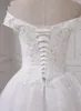 Romantico economici abiti da sposa più dimensioni foto reali in rilievo con paillettes pizzo una linea principessa designer abito da sposa abiti da sposa vestido de novia