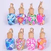 Home Car Hanging Ornament Decoration Air Freshener Perfume Diffuser Empty 15ml Refillable Bottle Free Shipping LX3290