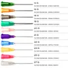 Dispensing Needles Syringe needle With Luer Lock 14G 15G 16G 18G 20G 21G 22G 23G 25G 27G Blunt Tip x 1 Inch Length2872