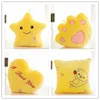 ملون لطيف وسادة مضيئة عيد الميلاد لعبة LED LED Music Plush Pillow Stars Kids Dolls Toys for Kids Gift2075080