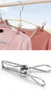 Multifunctionele Lente Kleding Clips Roestvrijstalen Pegs voor Sokken Foto's Hang Rack Onderdelen Draagbare Badkamer Hangers Accessoires