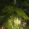 String Light 50pcs 150LED Battery Powered 8 Modes Copper Wire Firework LED Starburst Lights with Remote Control for Home