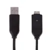 Suc-C3 USB-Daten-Ladekabel für Samsung-Kamera ES65 ES70 ES63 PL150 PL100 1,5M Cameara-Ladekabel schwarz