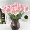 Hot Sale Calla Lily Bridal Wedding Bouquet Head Latex Real Touch Artificial Flower GA52