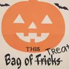 Sacs de citrouille d'Halloween de haute qualité Sacs d'Hallowmas Sacs-cadeaux Sac de bonbons Astuces ou friandises Organisateur de faveur de fête d'Halloween imprimé