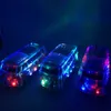 3PCS/LOT LED Light USB Portable Mini Bus Speakers Car Player Wireless Bluetooth Speaker Gift for Christmas gift