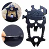 Outdoor Skull Multifunctional Combination Tool Multifunction Bottle Opener Screwdriver Key Sharpen Knives Carabiner4338109