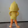 2018 venda quente dos desenhos animados pintainho amarelo mascote pouco bonito aves fantasia costume traje kit mascotte tema fancy dress carniva traje