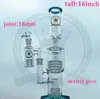 Recycler S2 Hookah Purple Bong Różowy łapacz popiołu Bangers Glass Water Rure Bongs