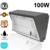 Stock In US + LED Wall Pack Light 12W 20W 30W 35W 50W 80W 100W 120W 150W outdoor Wall Mount LED garden lamp AC90-277V
