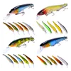 Bass Crankbaits Set Rio Fishing Bait Terno 24 Pc / Set 4 estilos Designer Swimbaits Twitch Baixa Dura Baixa Embalagem