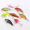 5 سنتيمتر 3.6 جرام الصيد السحر باس crankbaits إغراء معالجة مع السنانير خفيفة خفيفة الليزر crankbait عميق الغوص البلاستيك الصيد السحر