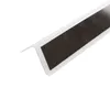 Magnetic Shelf divider L separeted pvc strip with magnetic tape shelf display rack accessory side guard Strip