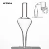 Glass Carb Cap 24mm Smoking Accessories for Quartz Diamond Loop Banger Nail Oil Knot Recycler at mr_dabs