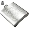 High Quality 7oz Stainless Wine Whisky Steel Hip Flask For Travel Portable Pocket Alcohol Bottles Beer Gift Rum16918166