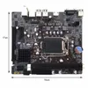 Freeshipping Professional H61 Desktop-Computer Mainboard Motherboard 1155 Pin CPU-Schnittstelle Upgrade USB2.0 DDR3 1600/1333