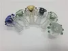 Glasschüssel-Tabak- und Kräuter-Trockenschüsselrutsche für Glasbong-Rohre 14 mm 18 mm männlich-weibliches Gelenk Glasschüssel für Wasserbongs-Rohr