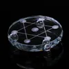 Crafts 7 pcs 2cm Crystal Ball Chakra quartz Sphere Healing gem Stone Beads Fengshui Decor & 8cm Glass Stand