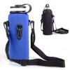 Återanvändbar Sport Vattenflaska Täck Isolatorväska Väska Tvättbara Väskor Kokesflaskväska för 1000 ml Utomhus Gadgets 11JY X