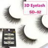 3D Mink false eyelashes 8 Styles Handmade Beauty Thick Long Soft lashes Fake Eye Lashes Eyelash Sexy Tools